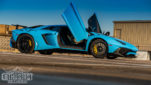 2017 Lamborghini Superveloce side view with doors up
