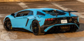 2017 Lamborghini Superveloce rear 3/4 view